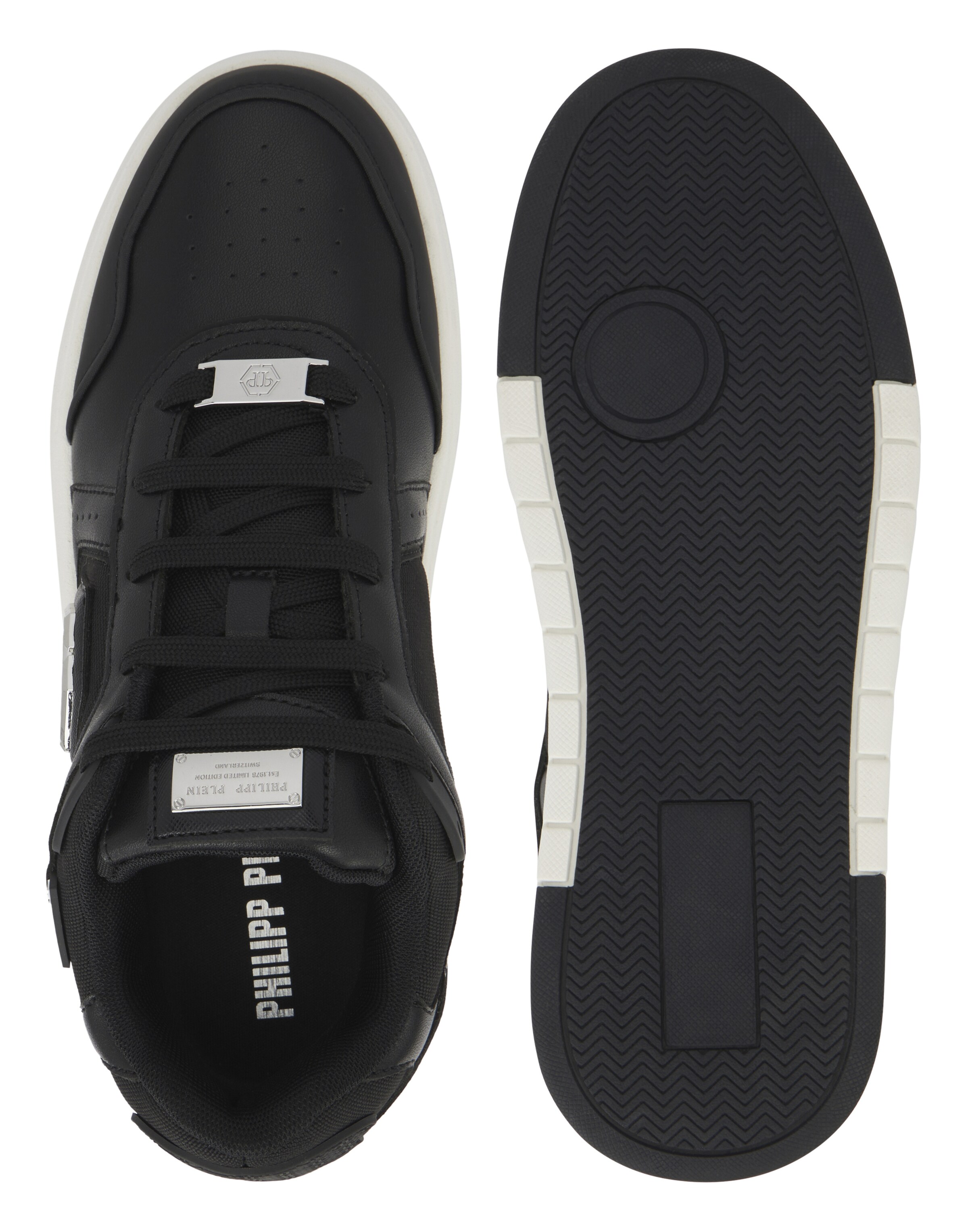 Philipp Plein - Zapatillas deportivas bajas ' Predator ' en negro