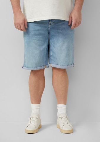 s.Oliver Regular Jeans ' CASBY ' in Blauw: voorkant