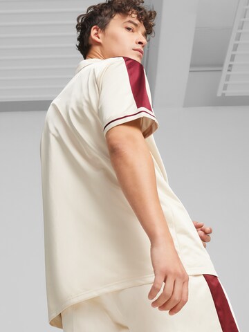 PUMA Regular fit Риза 'T7 FOR THE FANBASE' в бяло