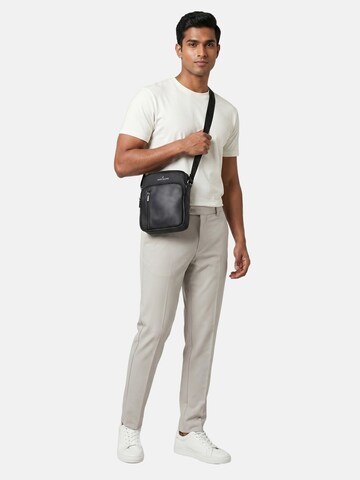 Borsa a tracolla 'Borsa a Tracolla Uomo Navigare Poliestere Chiusura Zip' di Navigare in nero