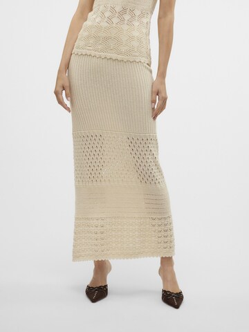 Jupe 'VMDania' VERO MODA en gris : devant