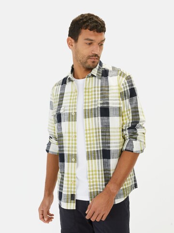 CAMEL ACTIVE Regular fit Button Up Shirt in Green: front