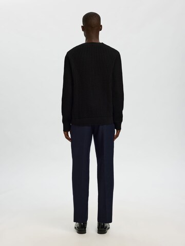 Vestes en maille 'SLHTom' SELECTED en noir