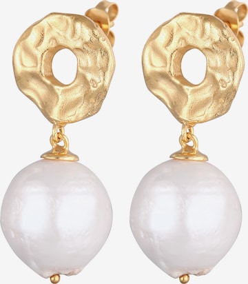 ELLI PREMIUM Earrings in Gold: front