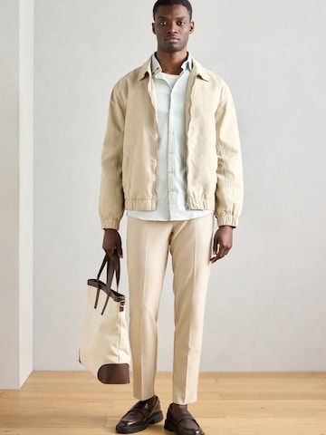 Lindbergh Slim fit Button Up Shirt in Blue