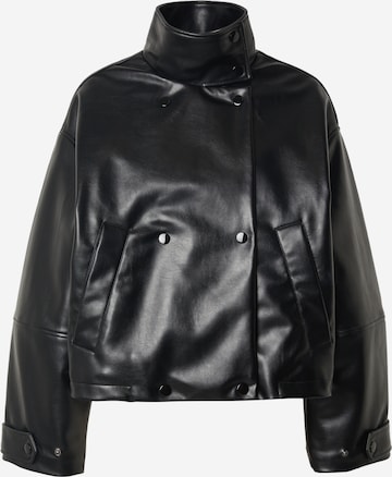 juoda EDITED Demisezoninė striukė 'Agatha': priekis