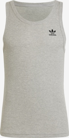 ADIDAS ORIGINALS Shirt 'Essentials' in Grey: front