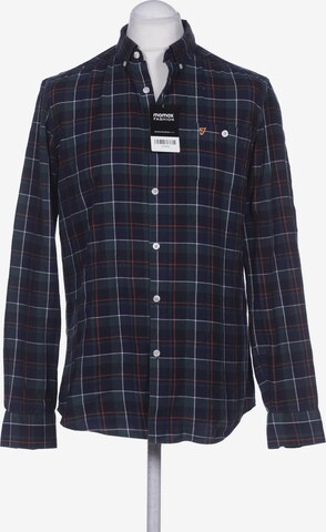 FARAH Button Up Shirt in L in Blue: front