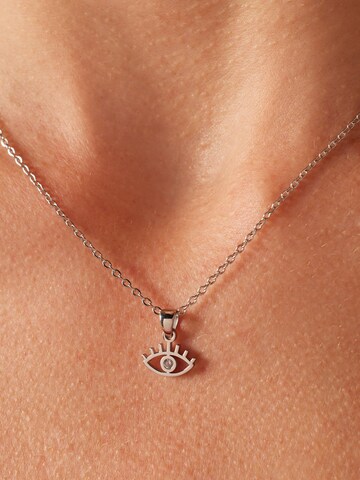 Lucardi Necklace 'Statement' in Silver