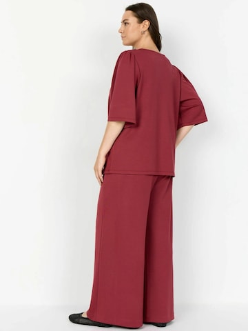 Wasabi Concept Normální Kalhoty ' WA-SEBINA 76 ' – červená