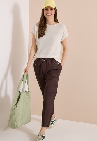CECIL Slim fit Pants in Brown