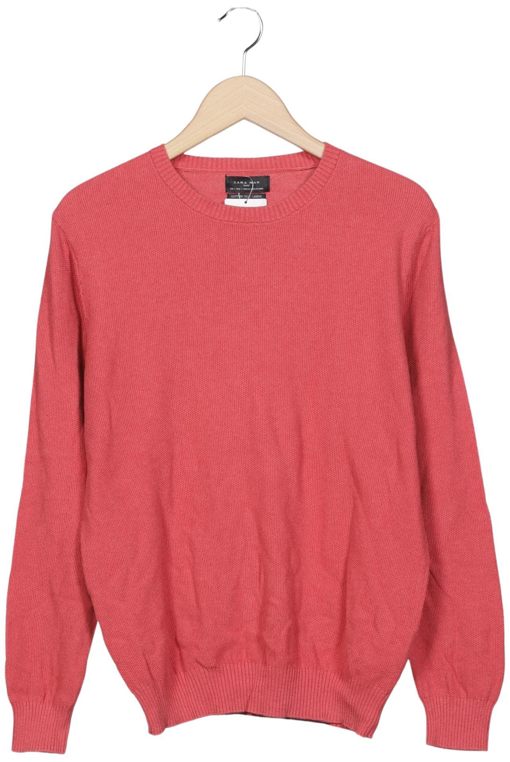 ZARA Pullover L in Rot: Vorderseite