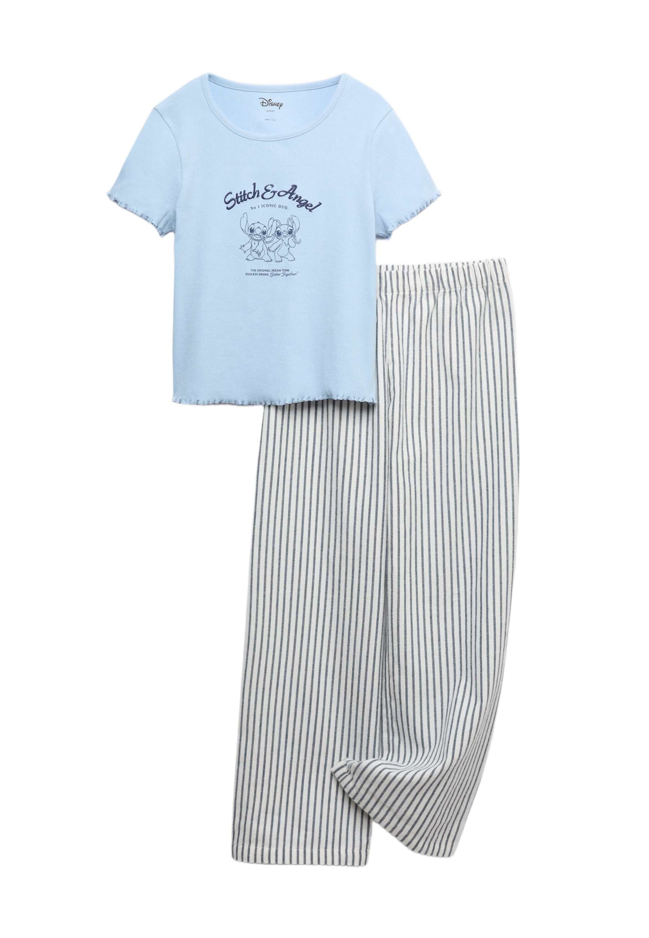 Pyjama 'Lilo & Stitch™' Marks & Spencer en bleu : devant