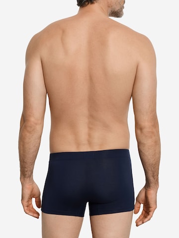 Hanro Boxershorts ' Cotton Essentials ' in Blauw