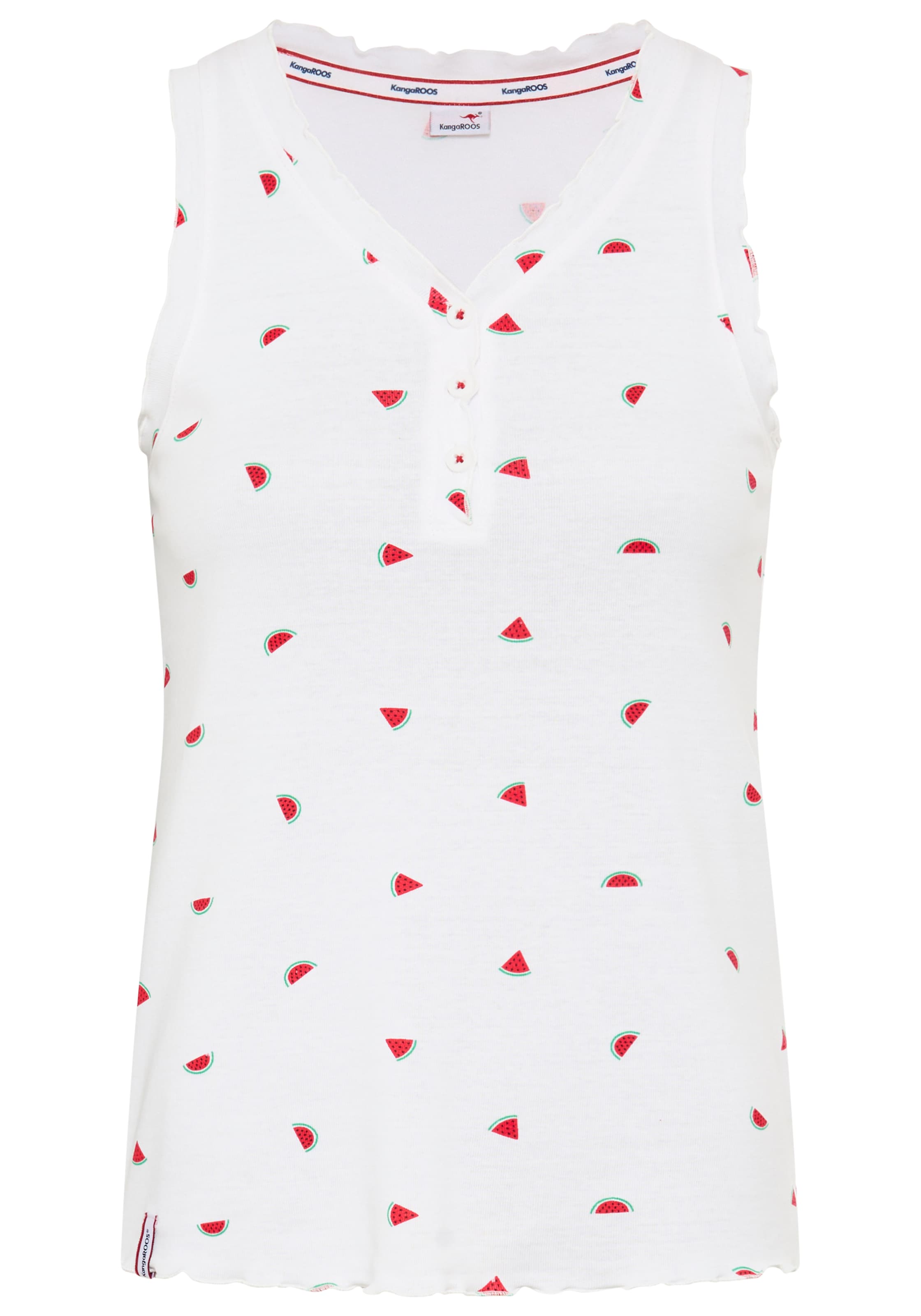 KangaROOS Top in White: front