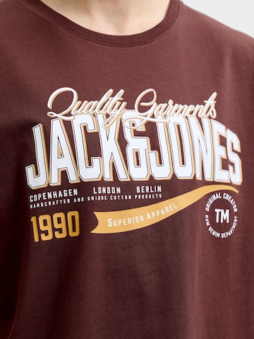 brūns JACK & JONES T-Krekls