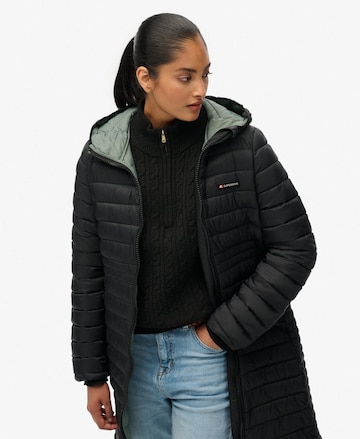 Superdry Between-Season Jacket in Black: front