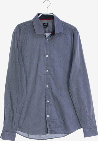 H&M Button Up Shirt in M in Mixed colors: front