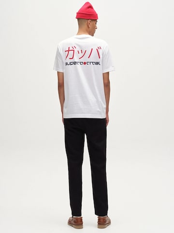T-Shirt 'Dune' GABBA en blanc