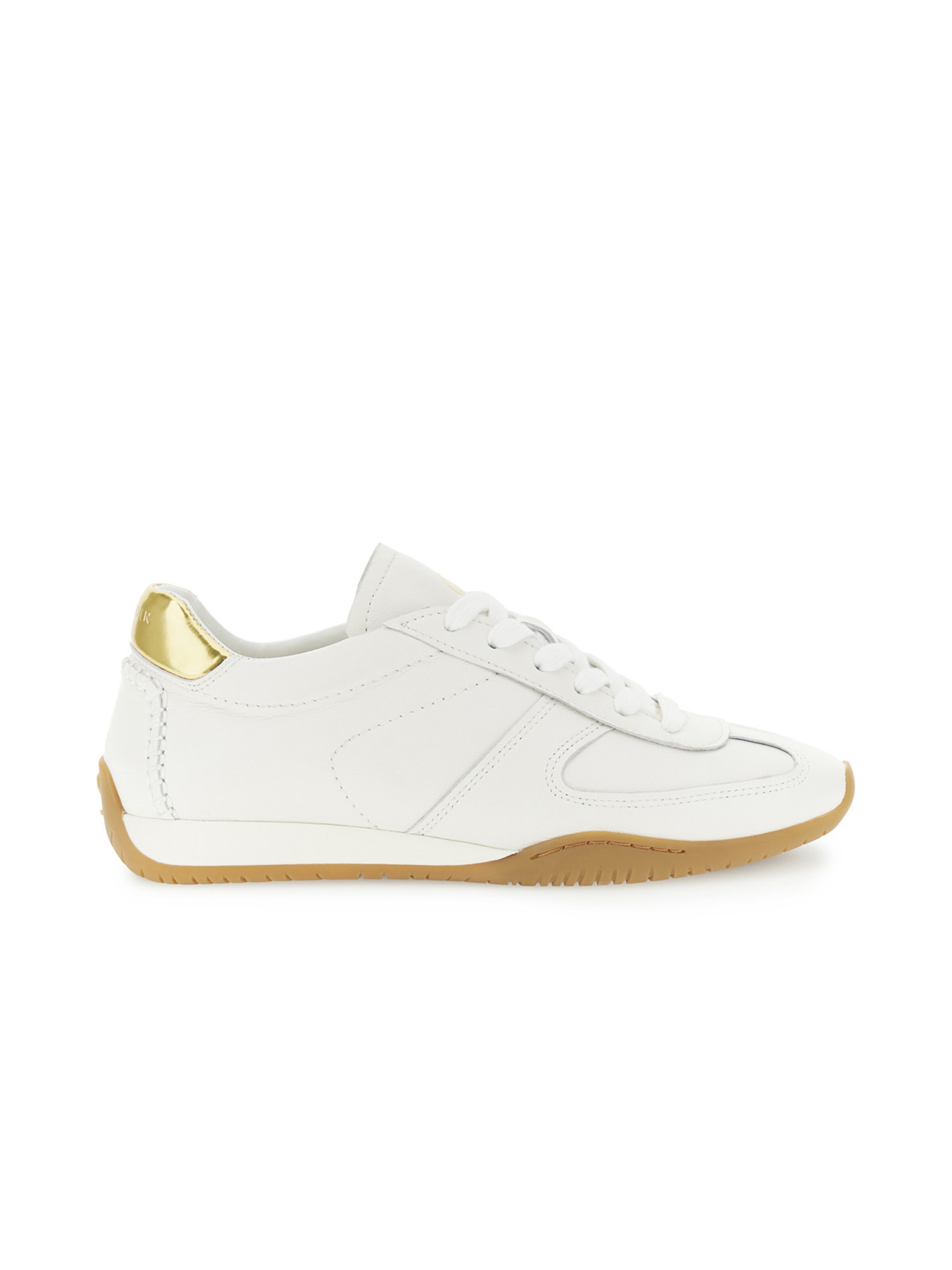 Sneaker bassa di CAFè NOIR in bianco: frontale