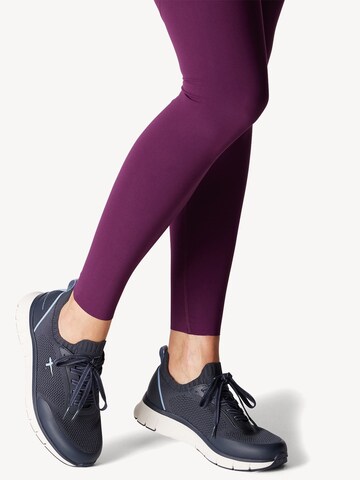 Tamaris Platform trainers in Blue