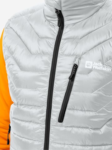 JACK WOLFSKIN - Colete desportivos 'ROUTEBURN PRO' em cinzento