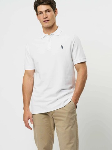 U.S. POLO ASSN. Regular Fit Skjorte ' Alfred ' i hvid