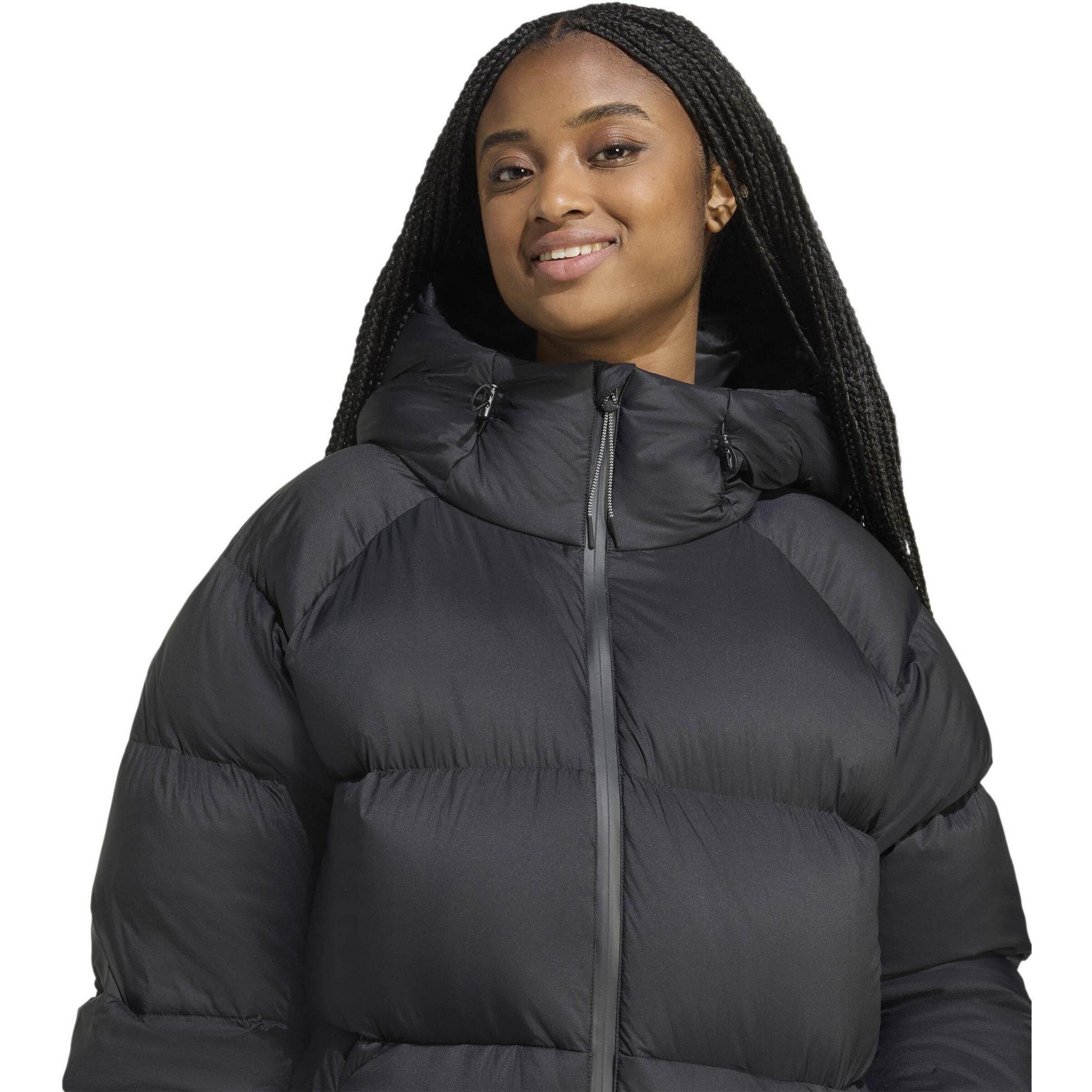 ADIDAS PERFORMANCE Athletic Jacket 'MyShelter' in Black