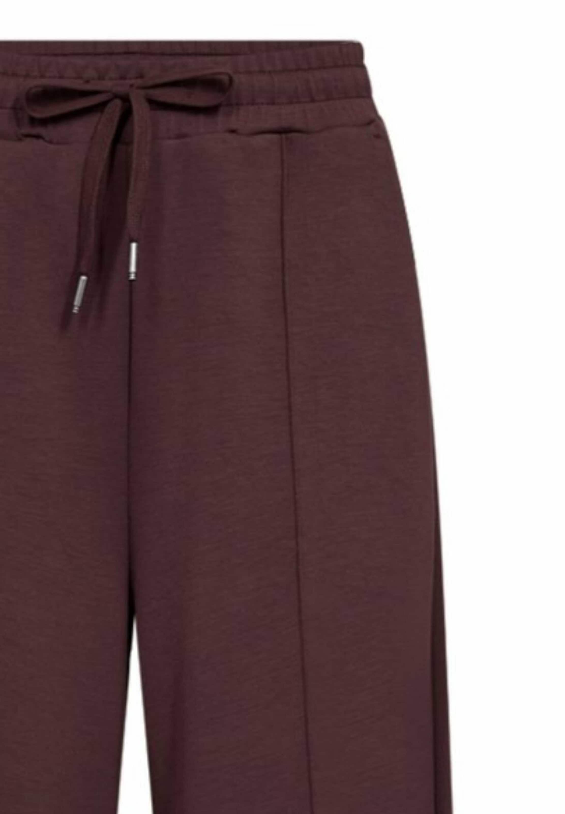Soyaconcept - Pierna ancha Pantalón 'Banu 265' en marrón