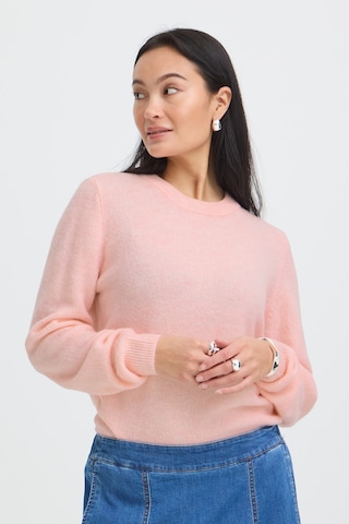 Fransa Sweater ' FRELLIS ' in Pink: front