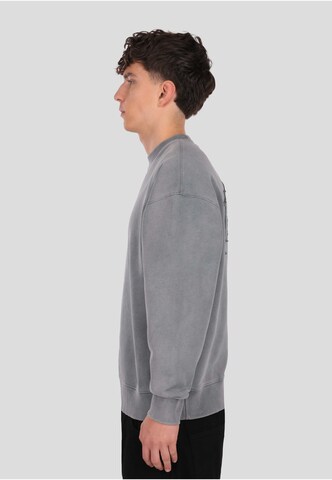 Dropsize Sweatshirt 'Raw Edges' in Grau