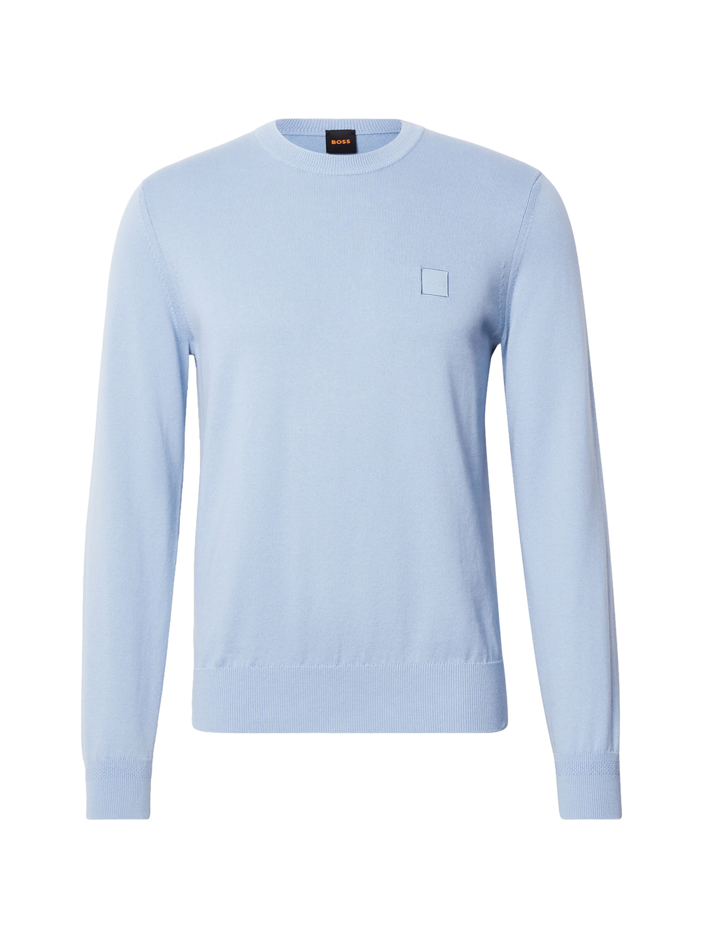 BOSS Trui 'Kanovano_S' in Blauw: voorkant