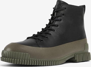 CAMPER Lace-Up Boots ' Pix ' in Green: front