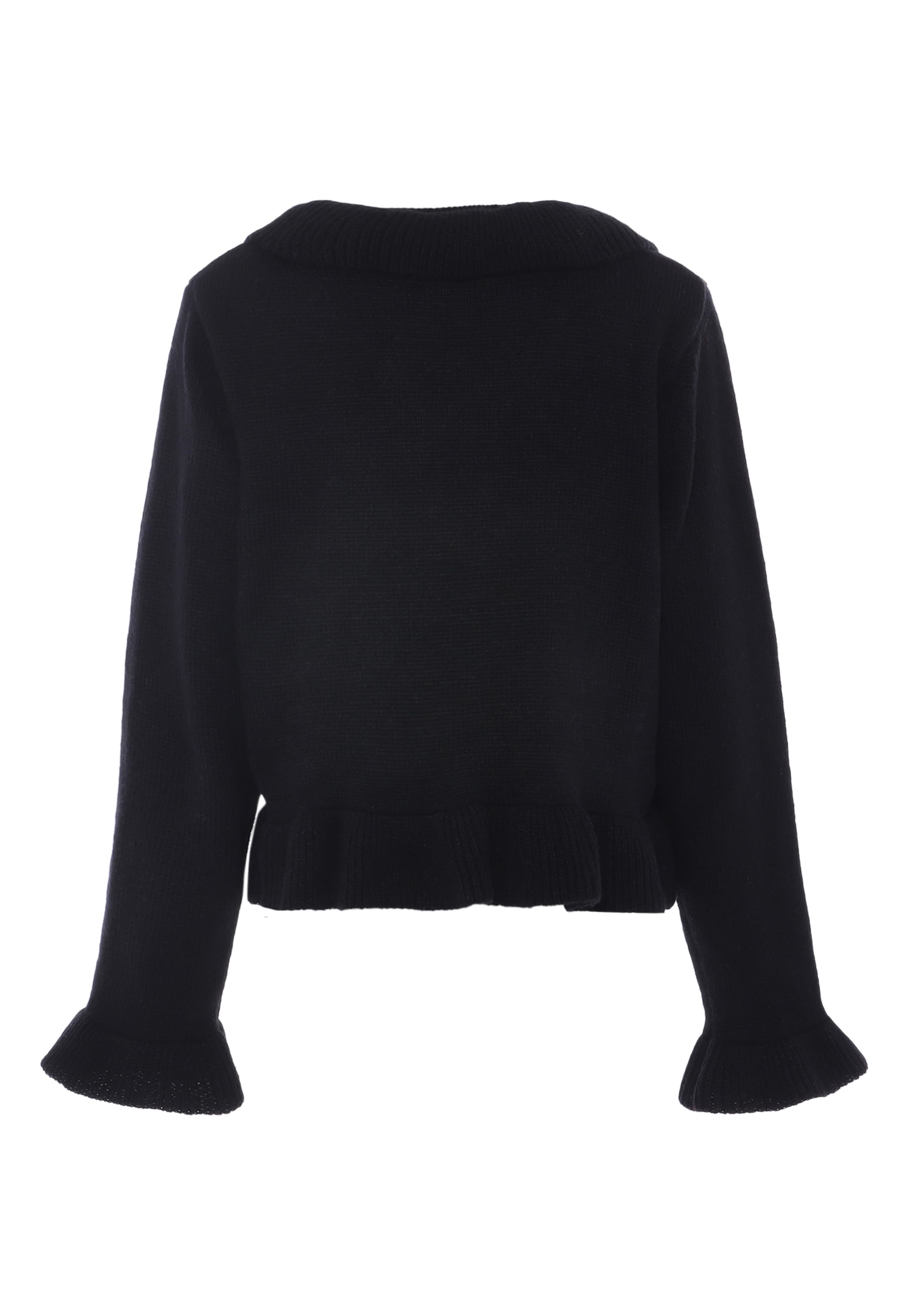 aleva Knit cardigan in Black