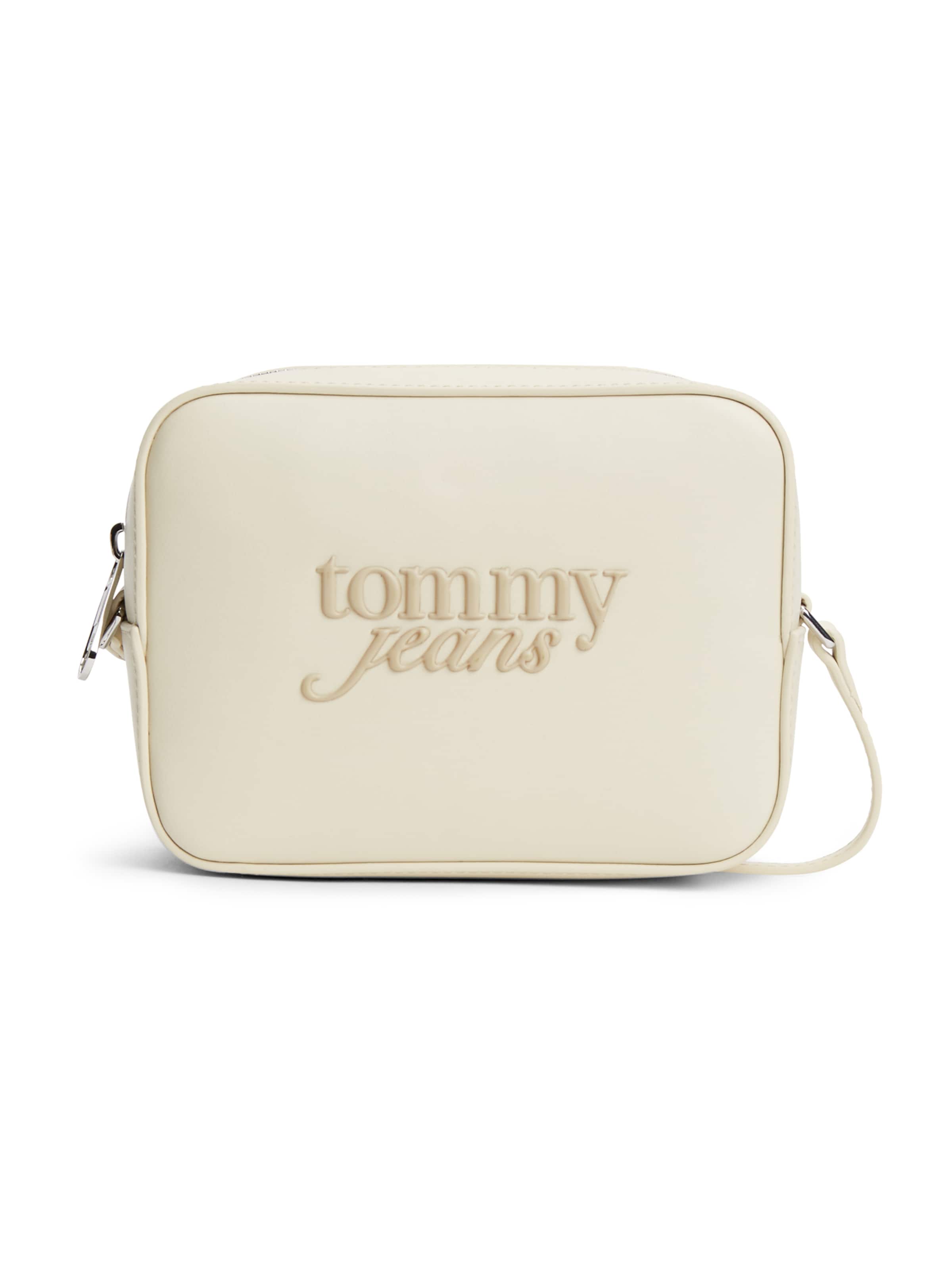 Tommy Jeans Чанта с презрамки 'MUST' в бежово: отпред