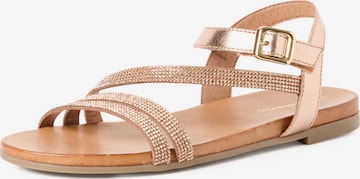 Tamaris Remienkové sandále - Ružová: predná strana
