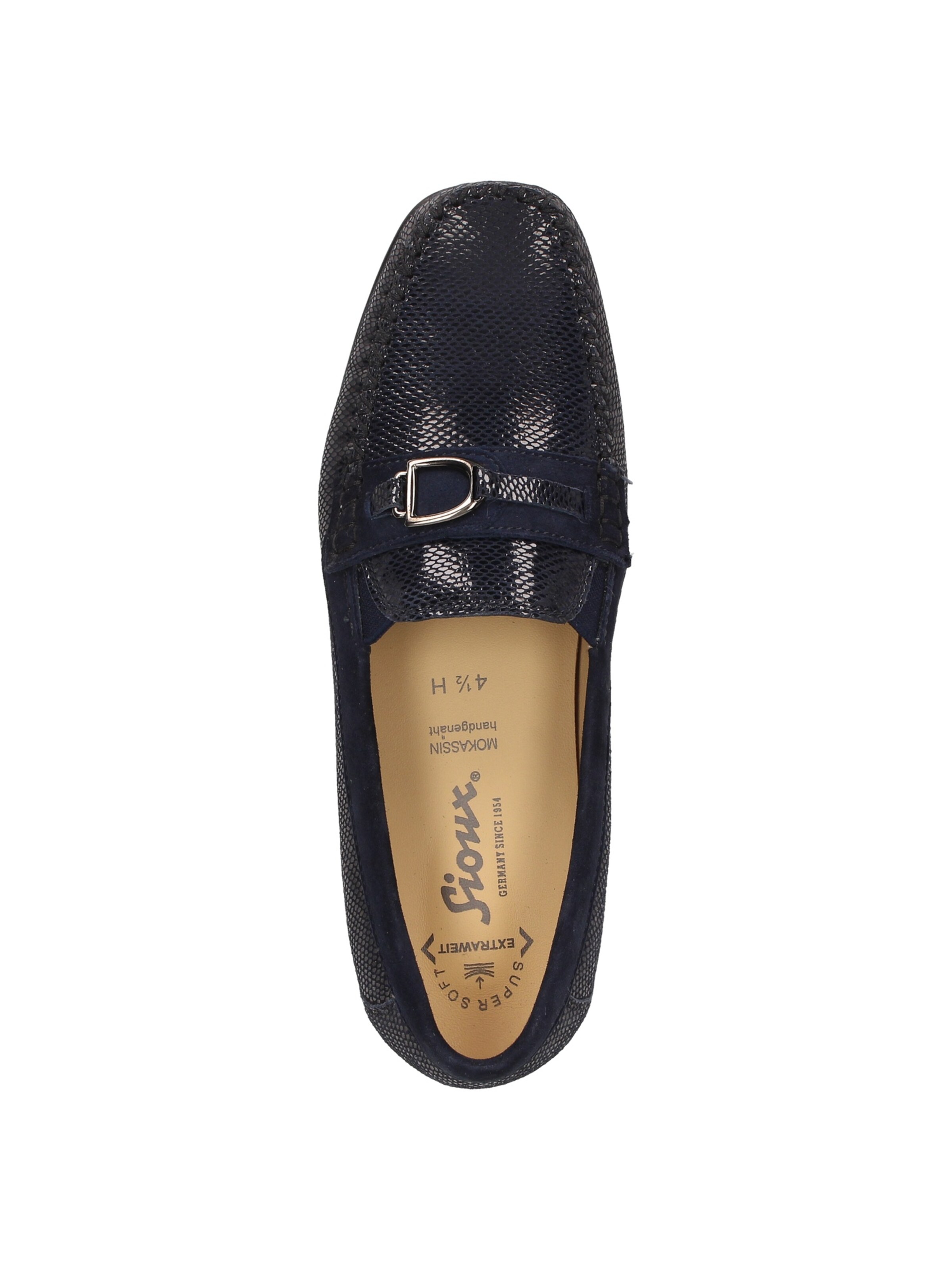 SIOUX Mocassins 'Cortizia' in Blauw