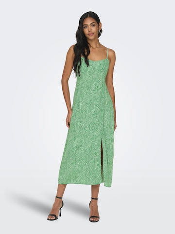 ONLY Letní šaty 'Leonora' – zelená