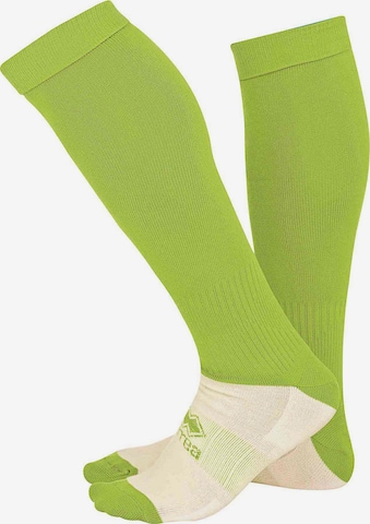 Errea Sports socks in Green: front