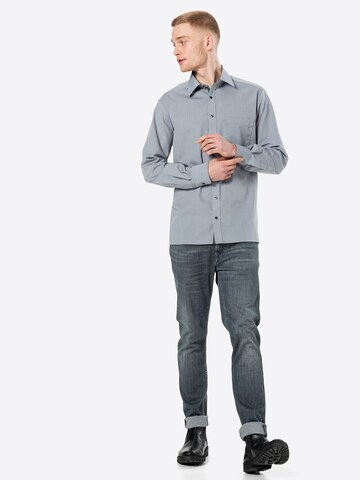 Regular fit Camicia business di ETERNA in grigio