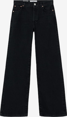 MANGO Wide Leg Jeans 'Kaia' in Schwarz: predná strana