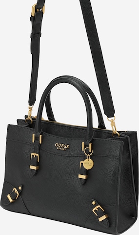 GUESS - Malas de tiracolo em preto: frente