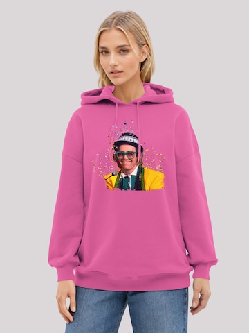 Sweat-shirt F4NT4STIC en rose : devant