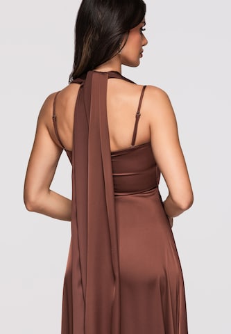 Ombre Evening dress in Brown