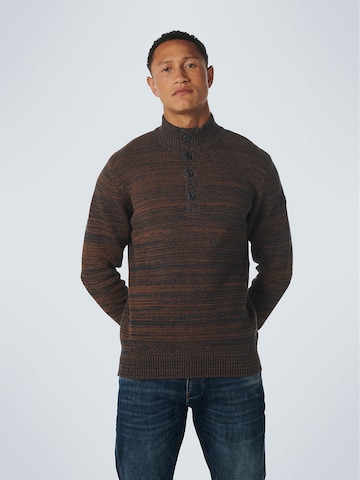 No Excess Pullover in Braun: Vorderseite