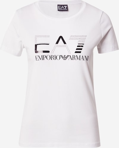EA7 Emporio Armani T-Krekls, krāsa - melns / balts, Preces skats