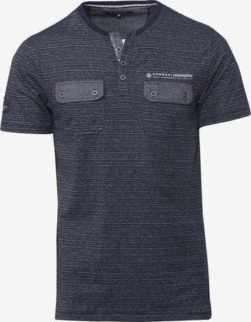 KOROSHI Shirt in Blue: front