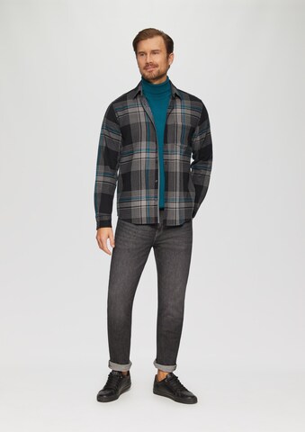 Coupe regular Chemise s.Oliver en noir