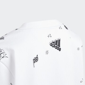 ADIDAS SPORTSWEAR Athletic Sweatshirt 'Brand Love' in White