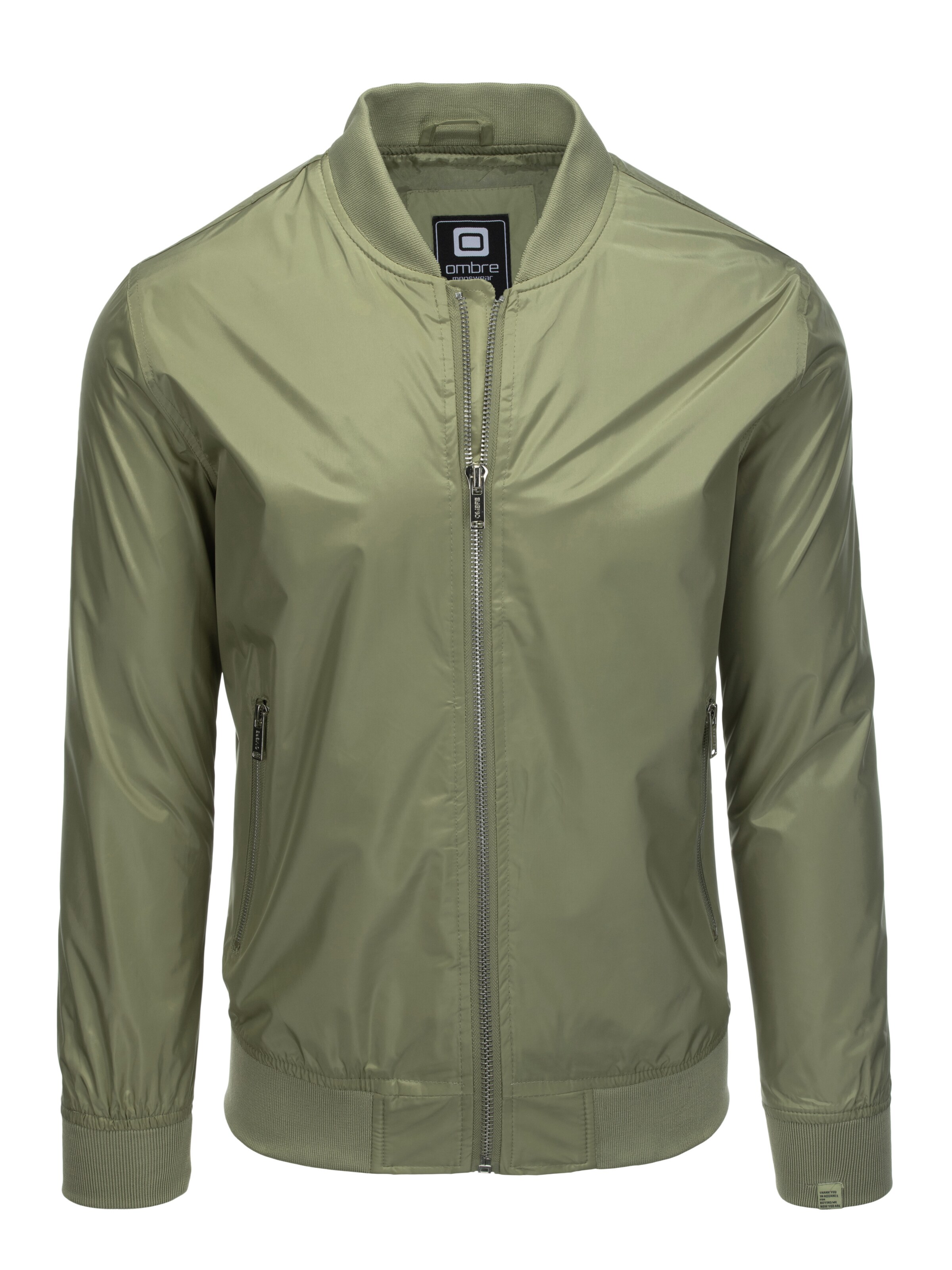 Ombre Tussenjas 'C439' in Groen: voorkant